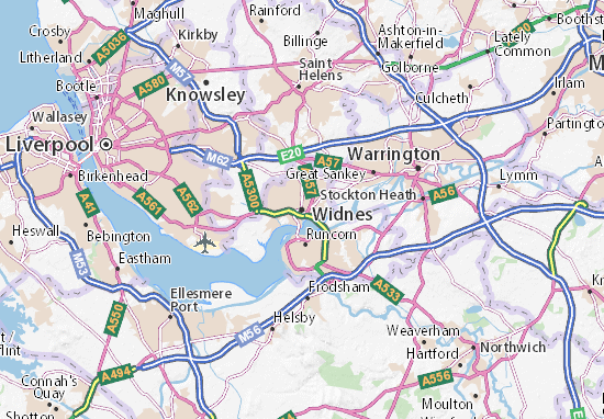 Widnes Map