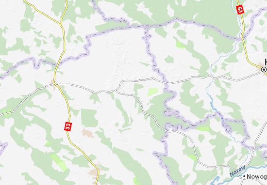 Karte Stadtplan Łyse
