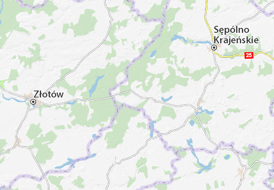 Karte Stadtplan Sypniewo