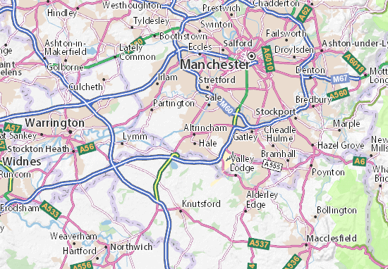 Altrincham Map