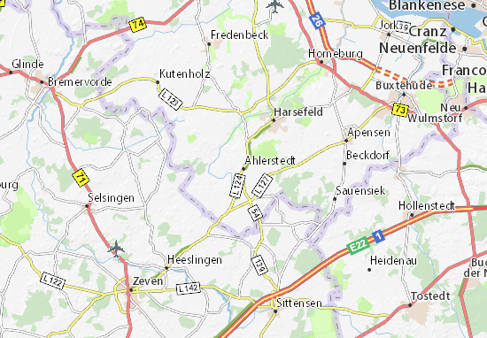 Ahlerstedt Map