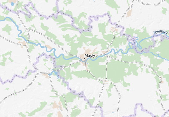 Mapa Masty
