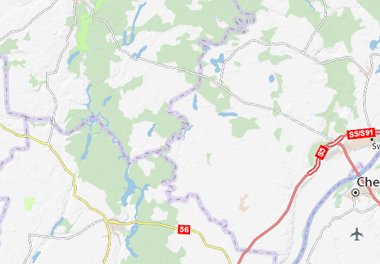 Karte Stadtplan Świekatowo