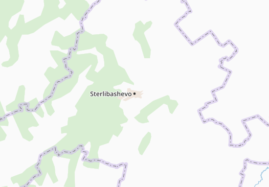 Kaart Plattegrond Sterlibashevo
