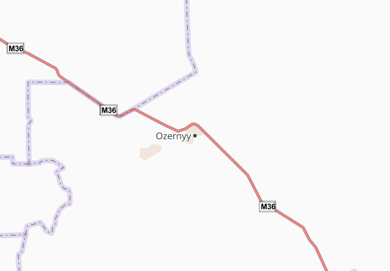 Ozernyy Map