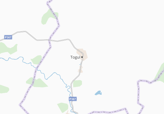 Karte Stadtplan Togul