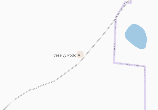 Kaart Plattegrond Veselyy Podol