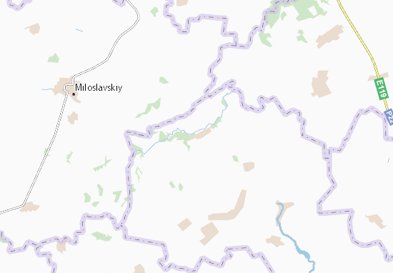 Karte Stadtplan Novoye Petelino