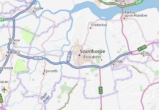 Scunthorpe Map