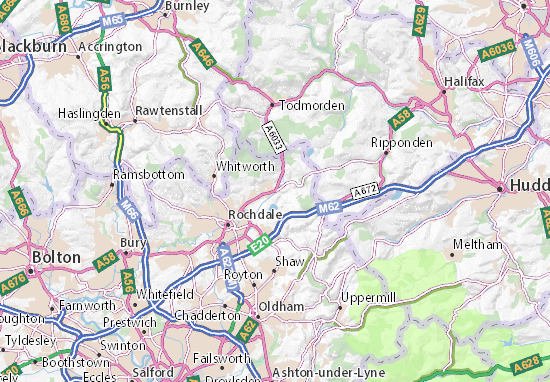 Littleborough Map