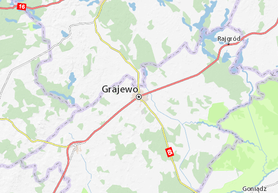 Grajewo Map