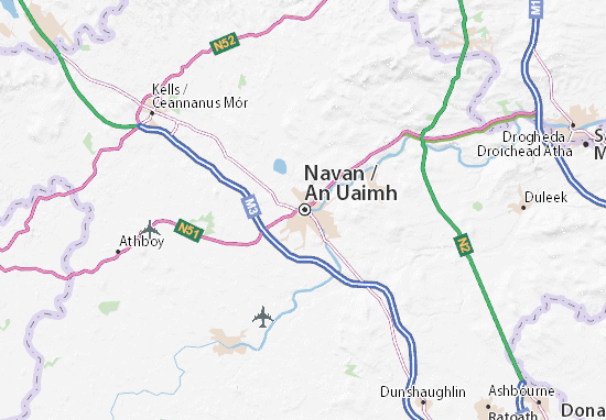 Kaart Plattegrond Navan