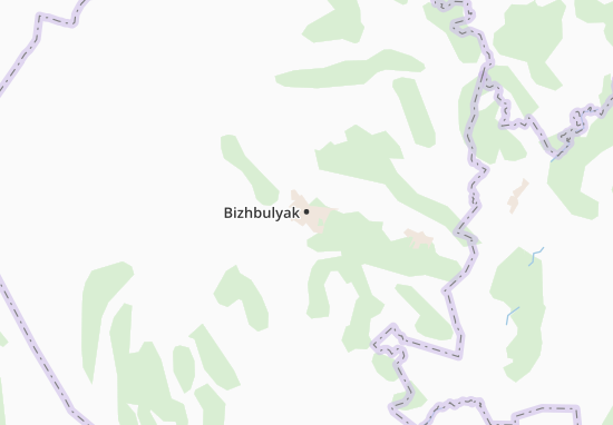 Kaart Plattegrond Bizhbulyak