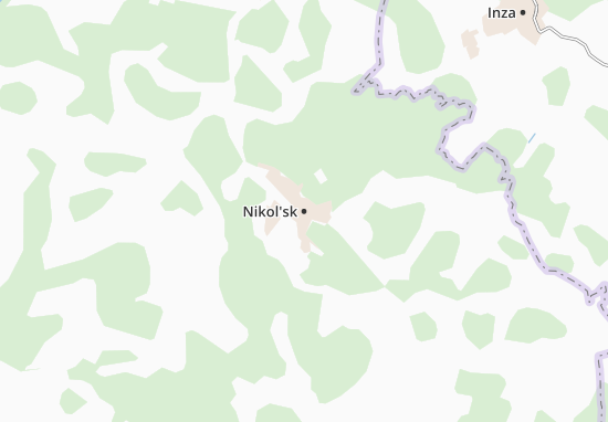 Mapa Nikol&#x27;sk