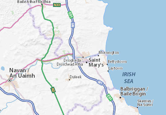 Drogheda Map