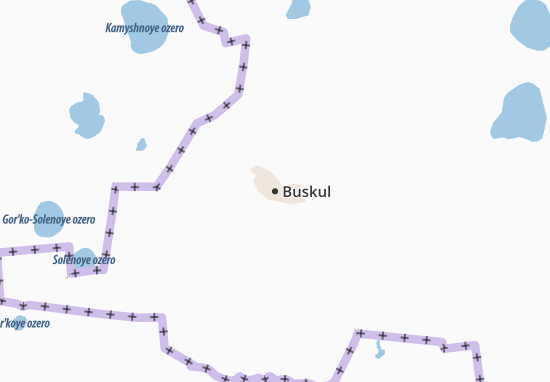 Kaart Plattegrond Buskul