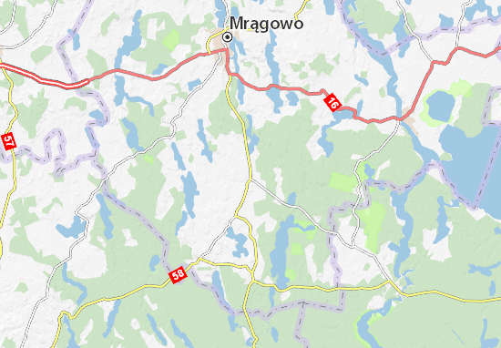 Mapa Piecki