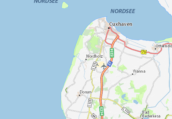 Mapa Nordholz