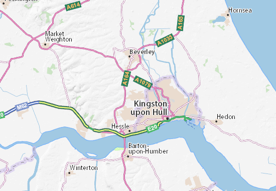 Cottingham Map