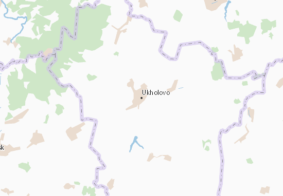 Mapa Plano Ukholovo