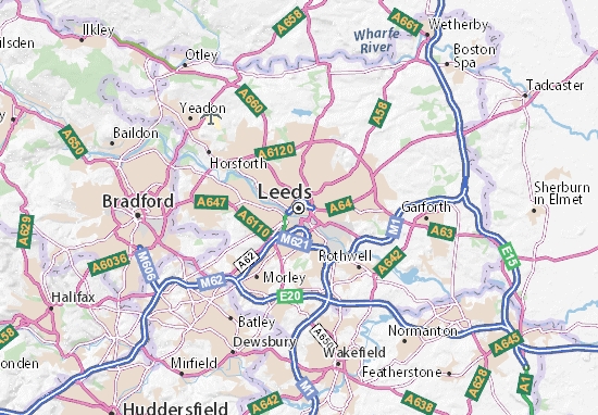 Mappe-Piantine Leeds
