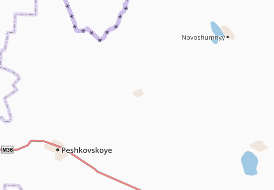 Mapa Kostryakovka