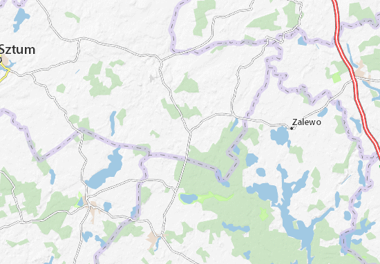 Mapa Stary Dzierzgoń