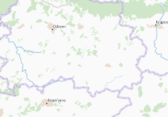 Karte Stadtplan Rylevo