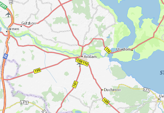 Anklam Map