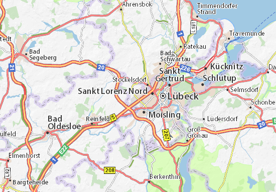 Karte Stadtplan Schönböcken