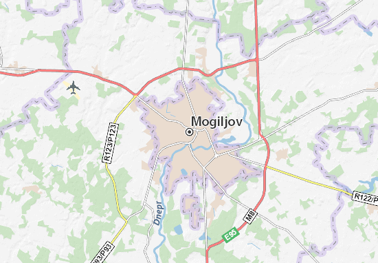 Karte Stadtplan Mogiljov