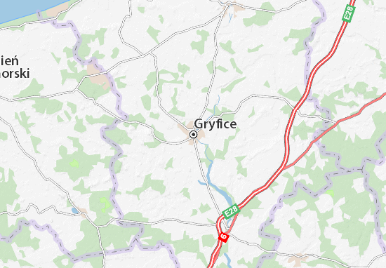 Gryfice Map