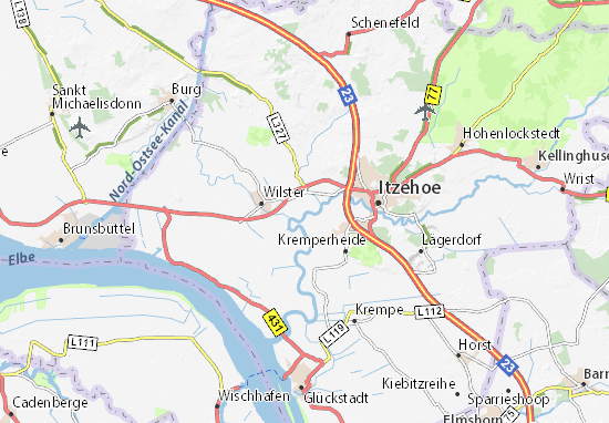 Karte Stadtplan Stördorf