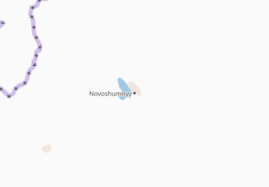 Karte Stadtplan Novoshumnyy