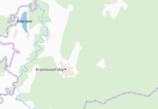 Krasnousol&#x27;skij Map