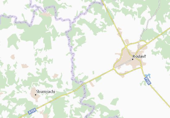 Mapa Lesniki