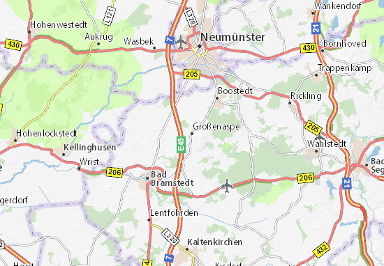 Großenaspe Map