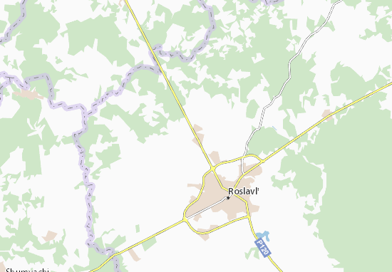 Karte Stadtplan Oster