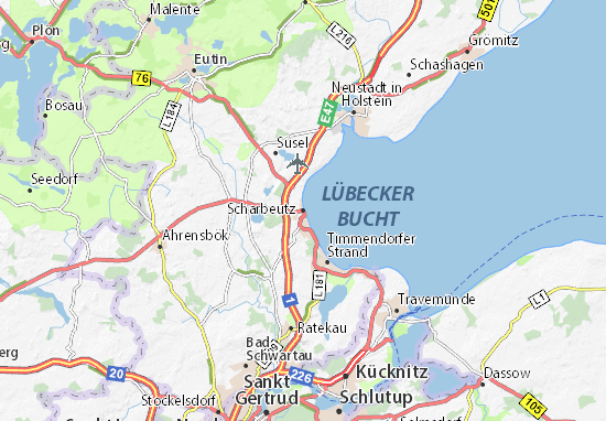 Scharbeutz Map