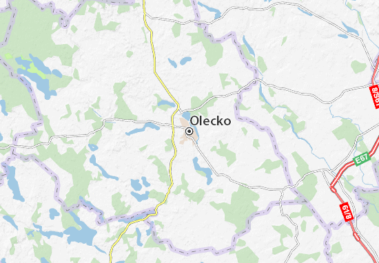 Olecko Map