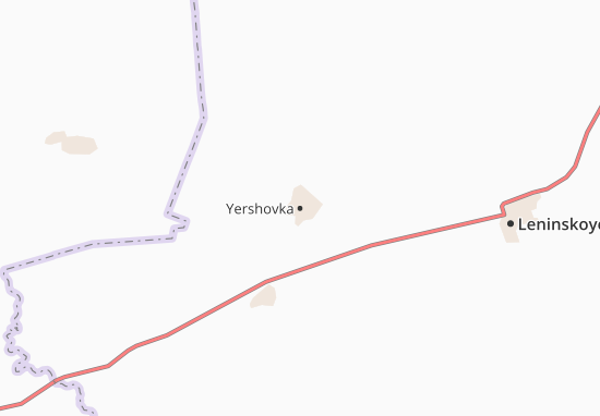 Kaart Plattegrond Yershovka