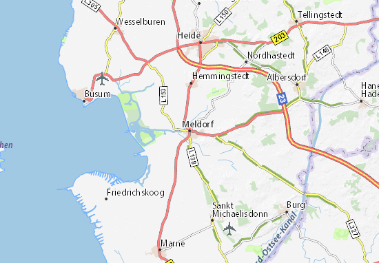 Meldorf Map