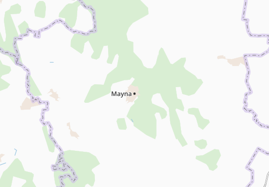 Kaart Plattegrond Mayna