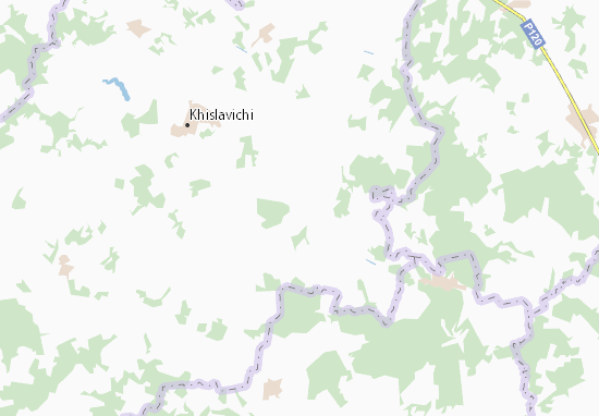 Kaart Plattegrond Pecherskaya Buda