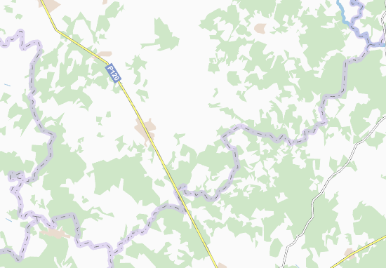 Kaart Plattegrond Lysovka