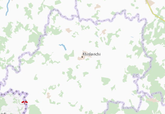 Mapa Khislavichi