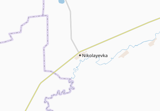 Kaart Plattegrond Nikolayevka