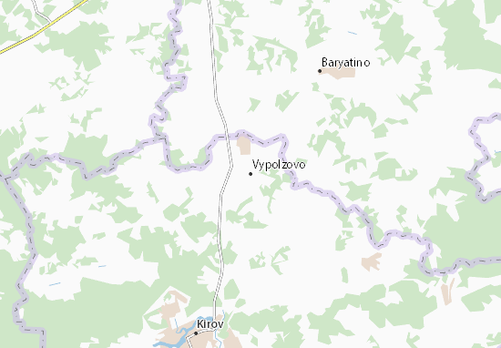 Kaart Plattegrond Vypolzovo