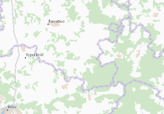 Kaart Plattegrond Asmolovo