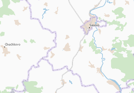 Kaart Plattegrond Sotnitsyno